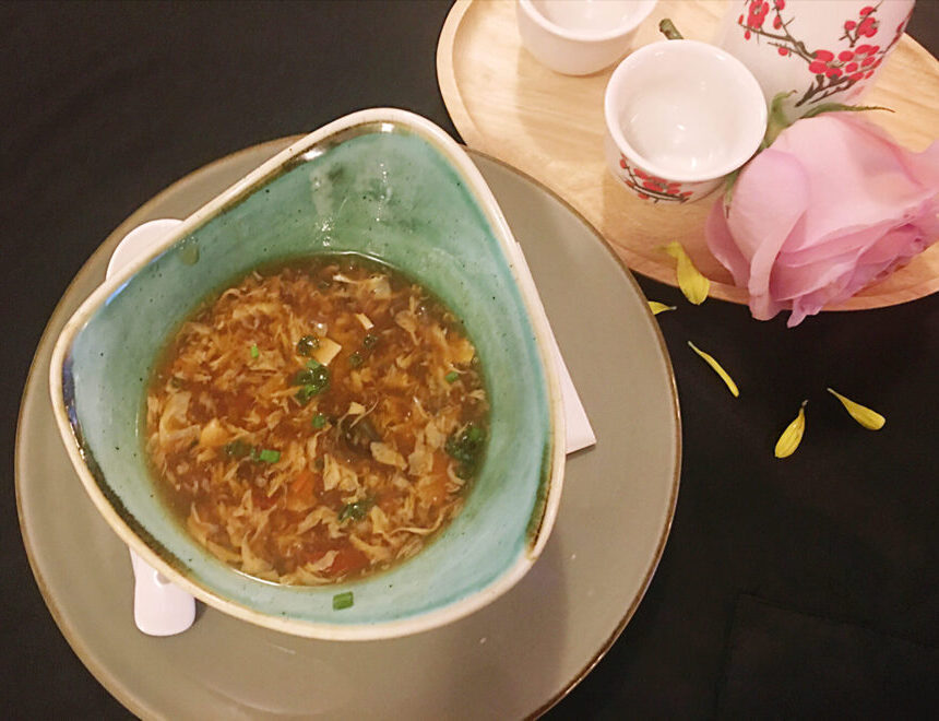 206 酸辣汤 | Sichuan Gemüsesuppe  | 12.50